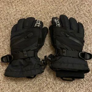 Boys ski gloves size M/7